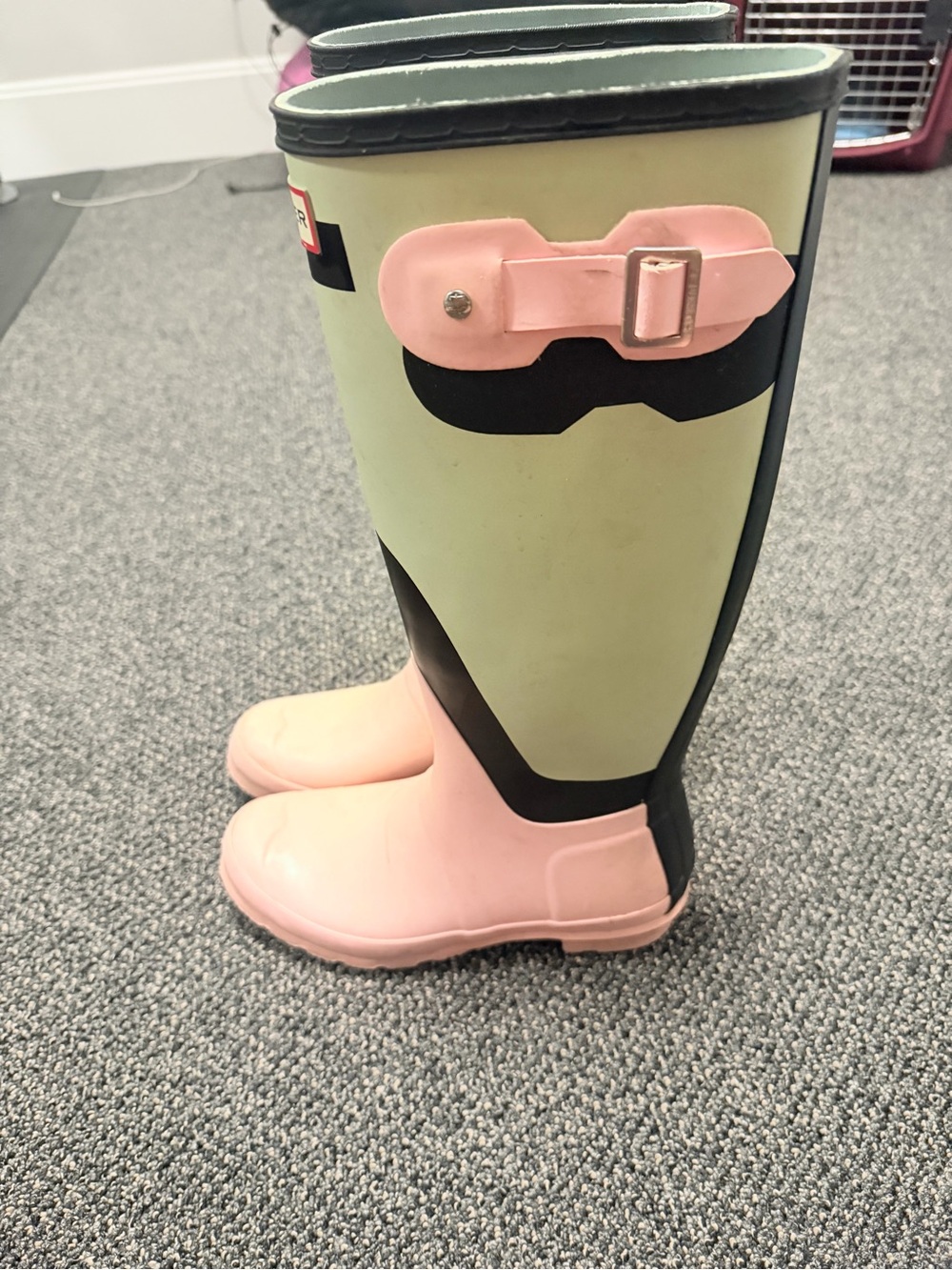 Hunter Tall Shadow Print Boot - Picture 2 of 11
